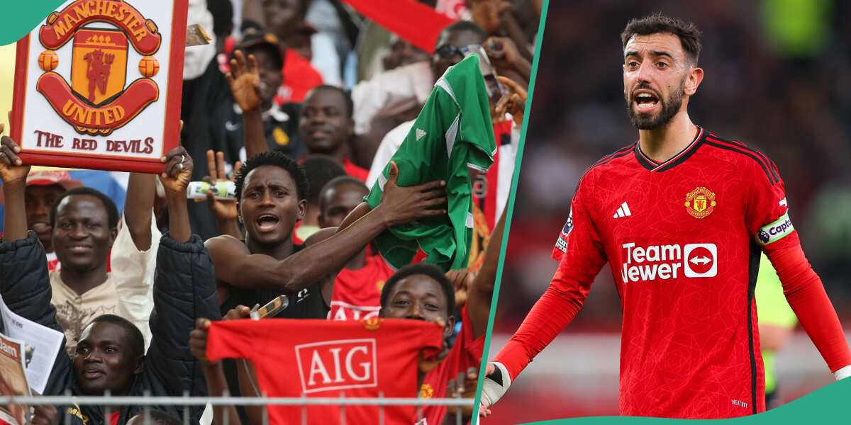 Manchester United's Bruno Fernandes receives lovely messages from Nigeria regularly, see details