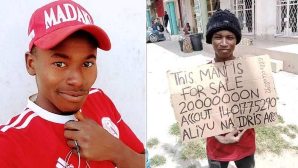 Kano: 'Yan Hisbah sun kama matashin da ya yi yunkurin sayar da kansa kan N20,000,000 Kano: 'Yan Hisbah sun kama matashin da ya yi yunkurin sayar da kansa kan N20,000,000