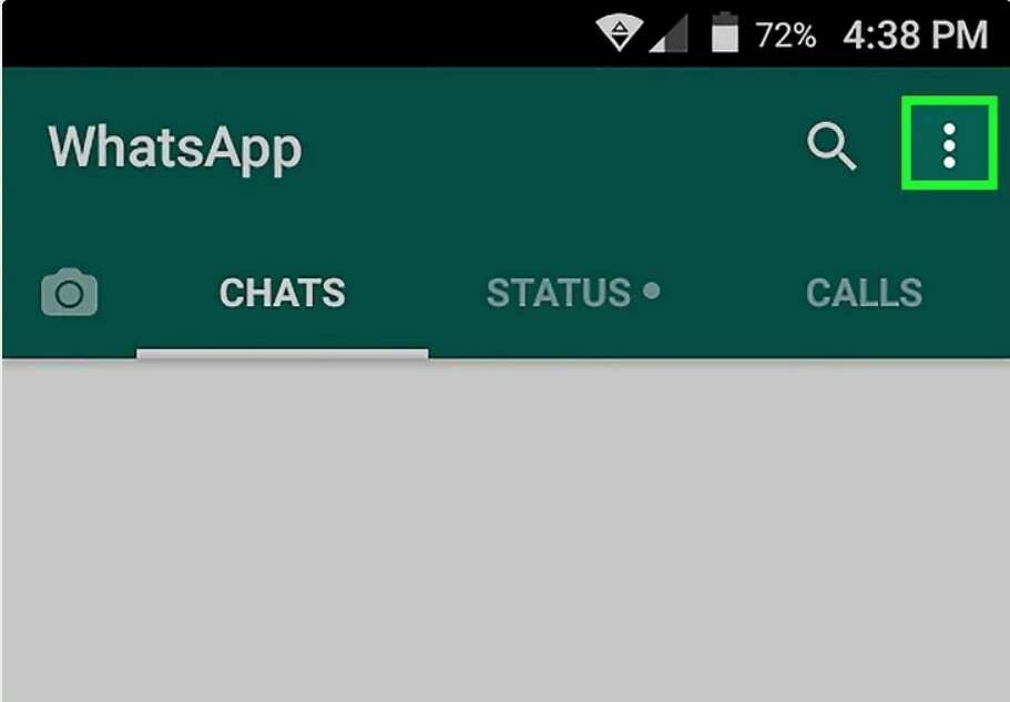 WhatsApp on Android device