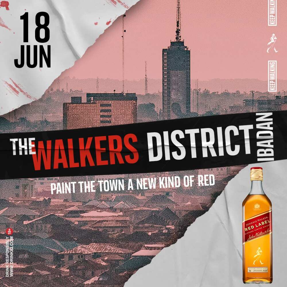 Walker’s District – Johnnie Walker’s is Set to Paint Ibadan a Different Type of Red