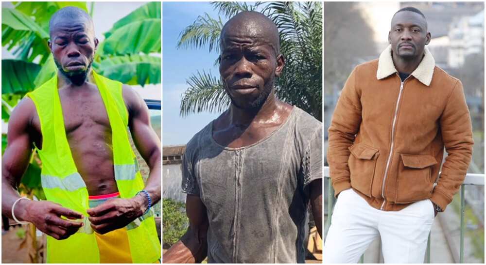 Photos of a man who transformed after five years.