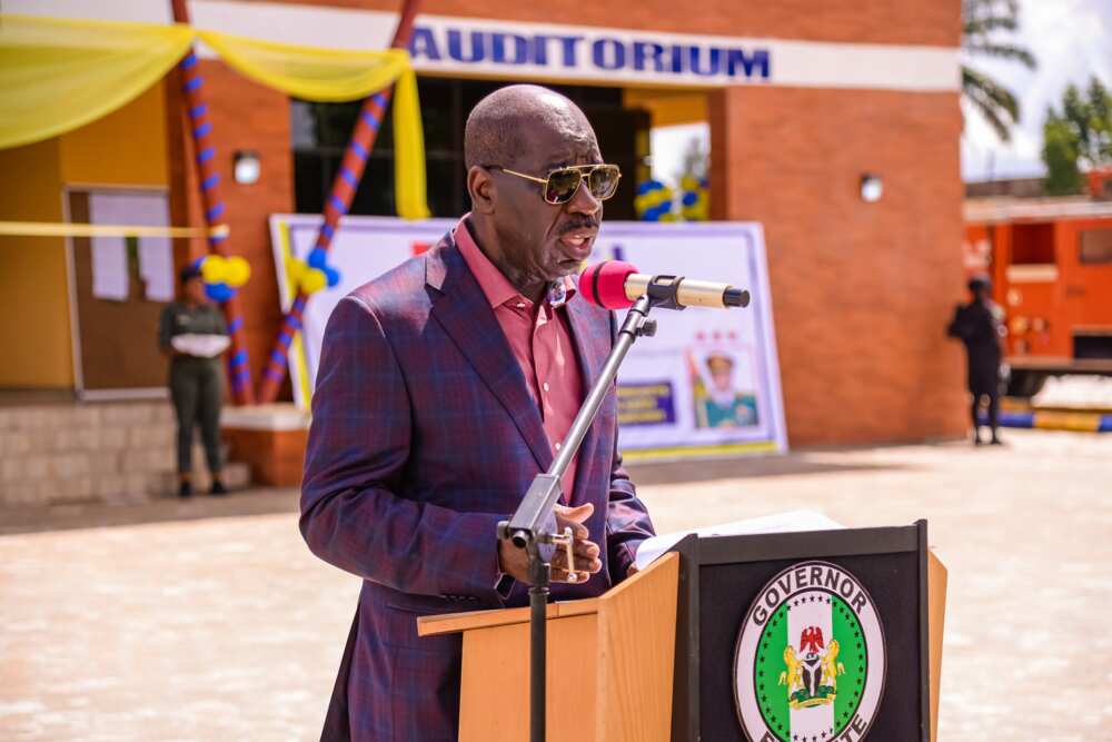 Governor Godwin Obaseki, Edo State, Rt. Hon. Comrade Philip Shaibu Governor Godwin Obaseki, Edo State, Rt. Hon. Comrade Philip Shaibu