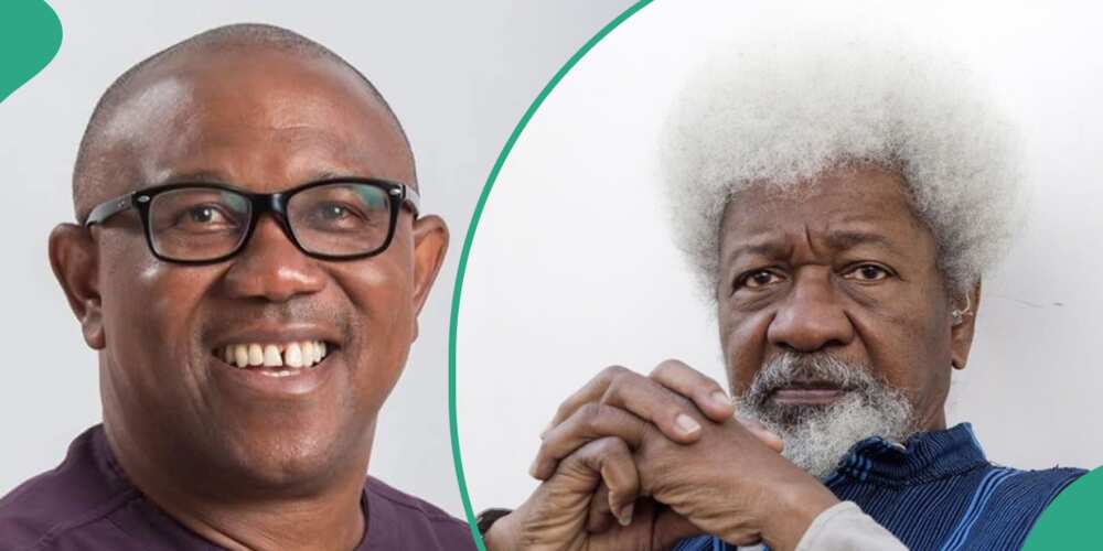 2023 polls, Peter Obi, Wole Soyinka 2023 polls, Peter Obi, Wole Soyinka