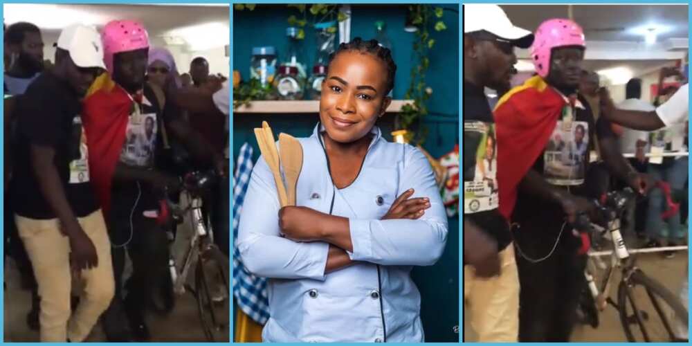 Cyclist Who Rode From Ashaiman To Tamale Finally Meets Chef