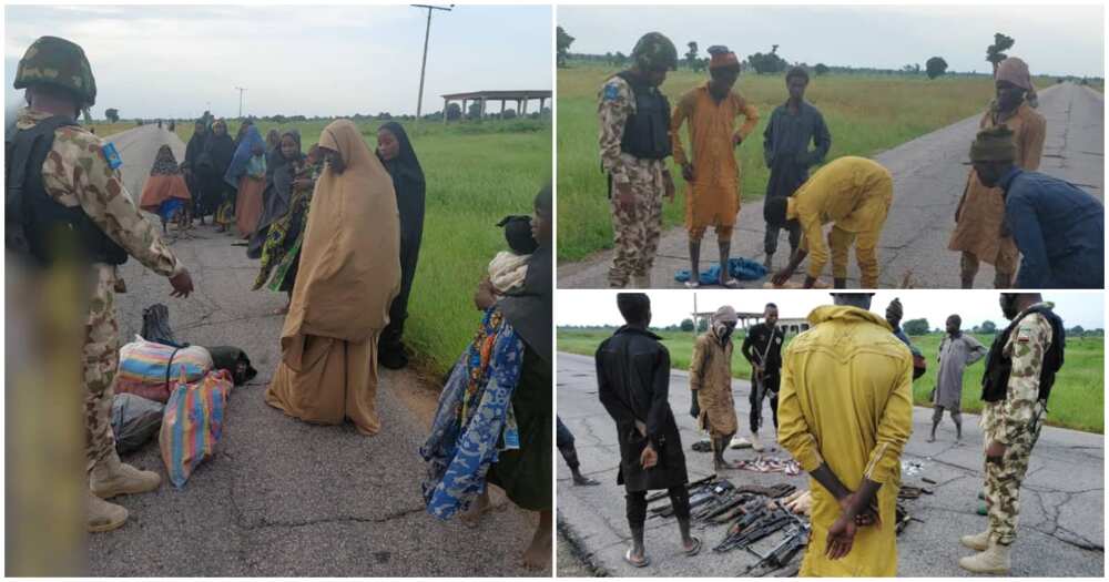 Massive win for military as 19 Boko Haram, ISWAP Fighters, Families Surrender to Troops