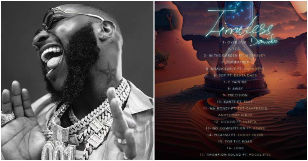 Timeless: Davido Drops Official Album Tracklist, Features Asake, Skepta ...