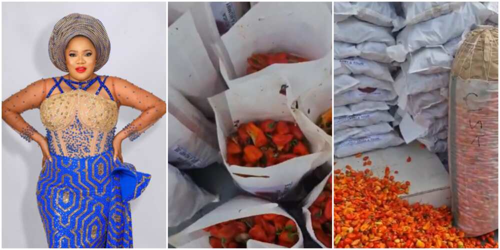 Toyin Abraham give out raw 'rodo' pepper as souvenir at Iyabo Ojo's star-studded party
