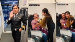 Emotional moment daughter flies her father as a pilot for the first time, video stirs beautiful reactions