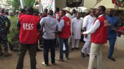 Breaking: EFCC reveals why its operatives stormed PDP presidential primary venue