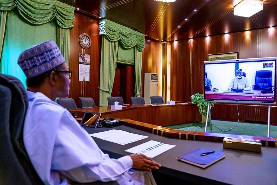 Buhari holds video conference with task force on COVID-19 (video) Buhari holds video conference with task force on COVID-19 (video)