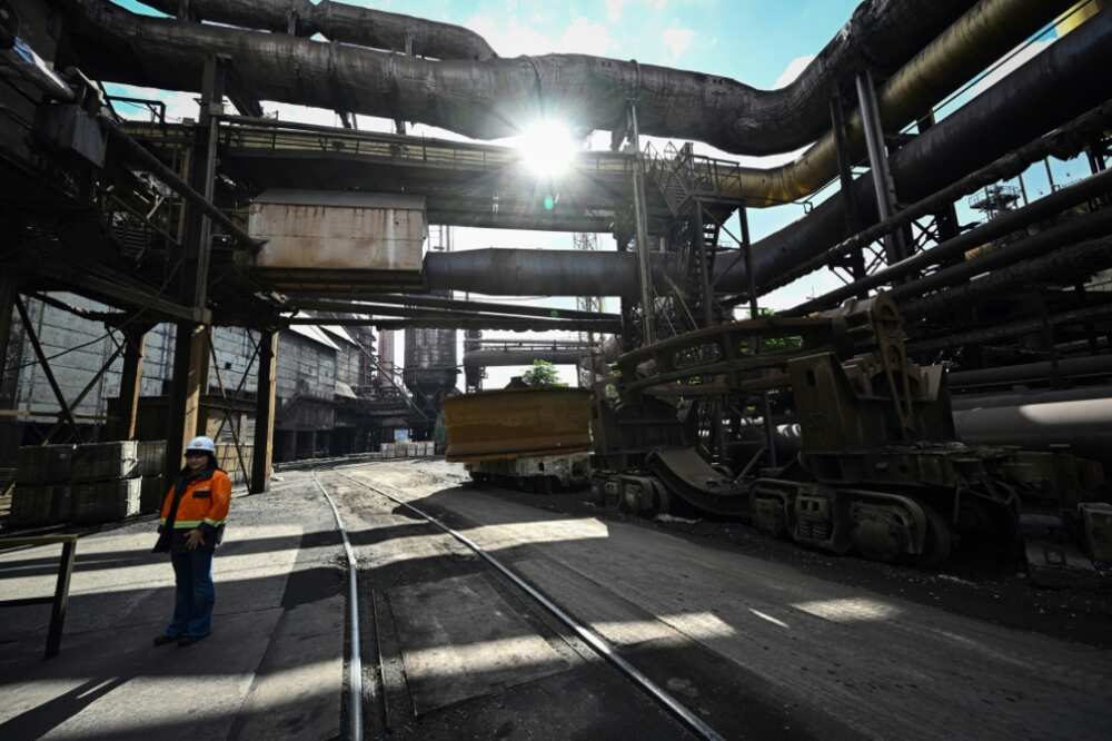 Mining and manufacturing processing industries made up 17 percent of Ukraine's GDP last year