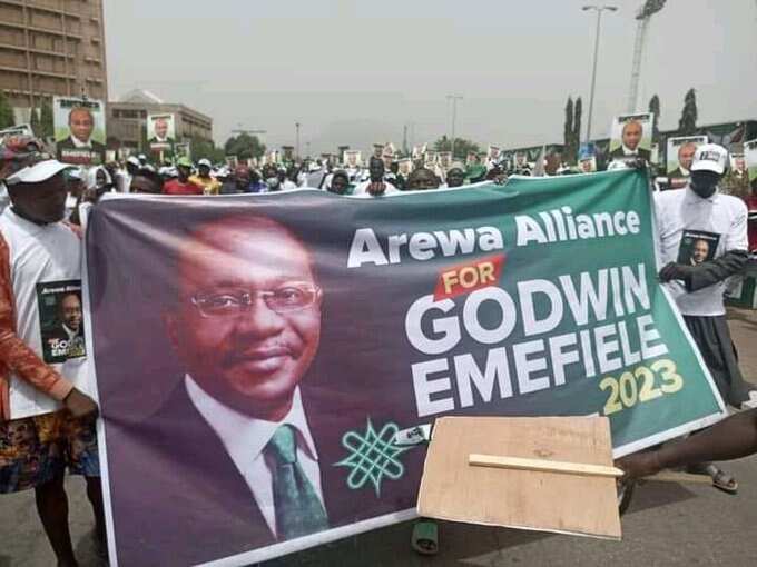 2023: Godwin Emefiele's supporters take over APC national convention