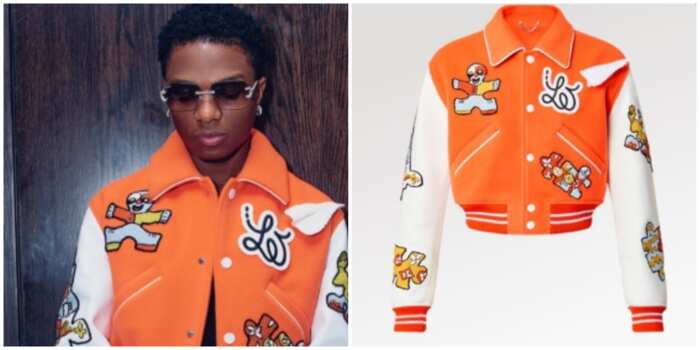 Wizkid's Expensive Louis Vuitton Jacket Now Out For 5k In Market