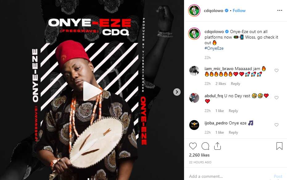 CDQ - Onye Eze