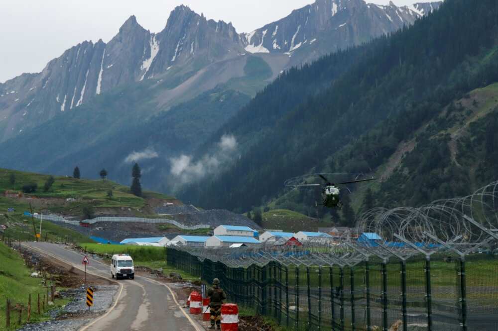 Helicopters were evacuating the dead and an unknown number of panicked and injured pilgrims from the Baltal base camp