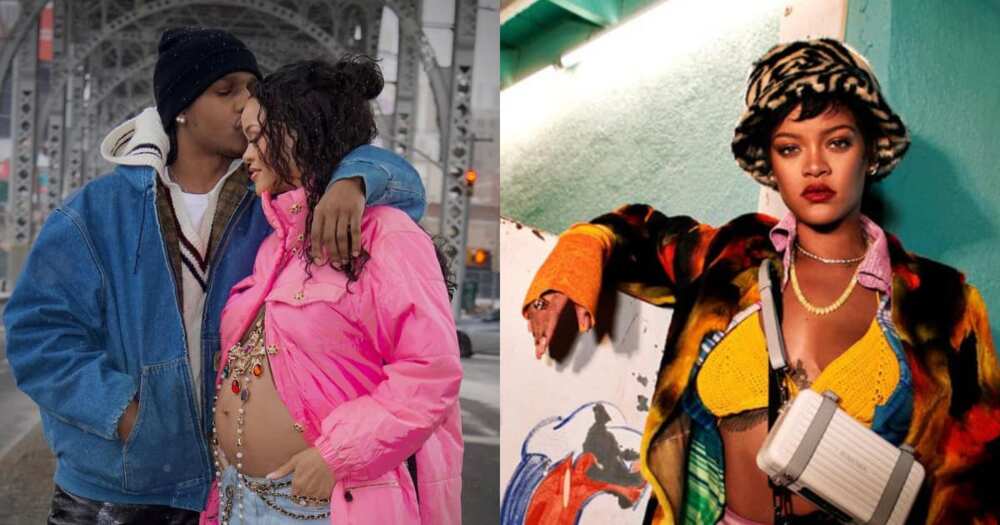 RiRi, Rihanna, US rapper A$AP Rocky, birthday, reactions