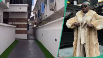 "Coming to Lekki soon": Portable shares sneak peek of his new house on the island, clip goes viral
