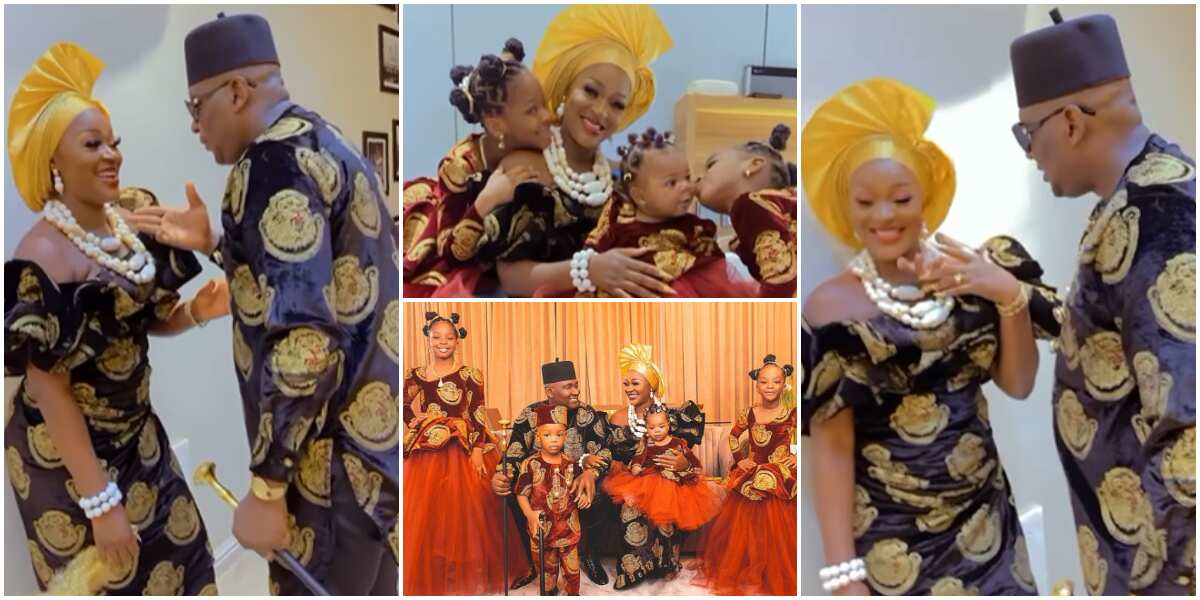 Chacha Eke Faani shares family photos, video and moment hubby rained sweet words on her during photoshoot