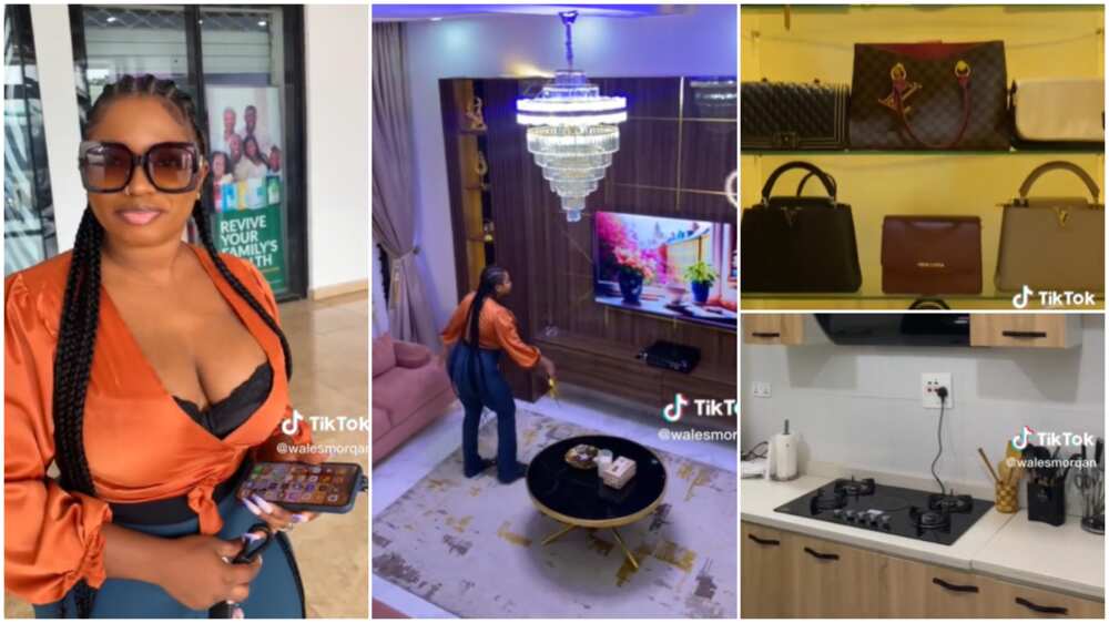 Lekki apartment/lady gave a house tour. Lekki apartment/lady gave a house tour.