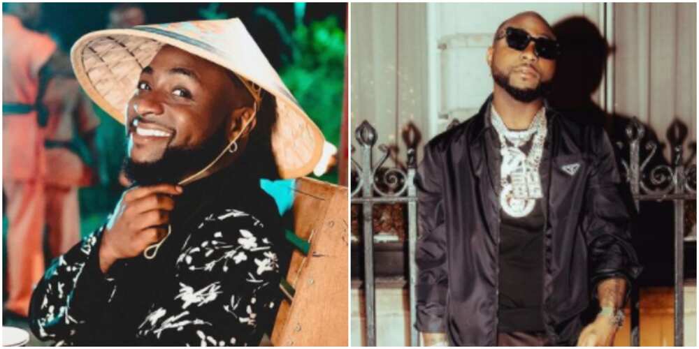 Davido embraces water diet