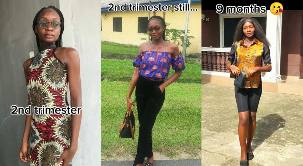 It Did Not Humble Me: Nigerian Lady Who is 9 Months Pregnant