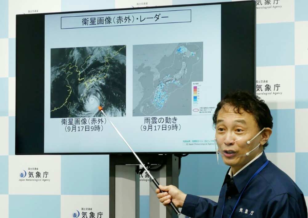 Japan's weather agency has warned Typhoon Nanmadol will be a dangerous storm