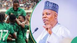 BREAKING: Shettima leaves Tinubu in Aso Rock, travels to Code d'Ivoire for Nigeria's AFCON final