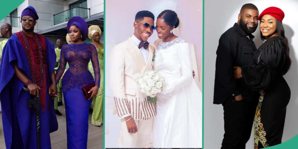 Moses Bliss, Theophilus Sunday and other Nigerian celebrity Christian weddings trending