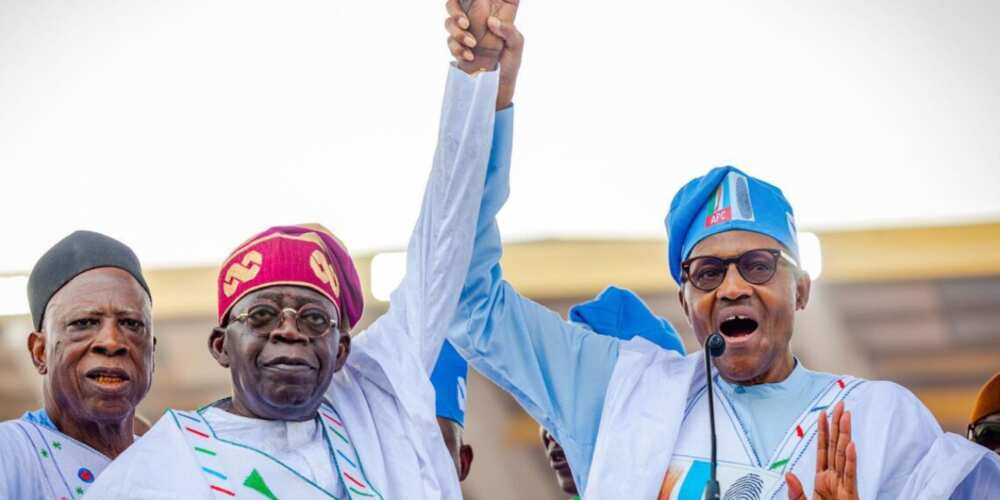 Muhammadu Buhari, Bola Tinubu, APC, 2023 presidential election