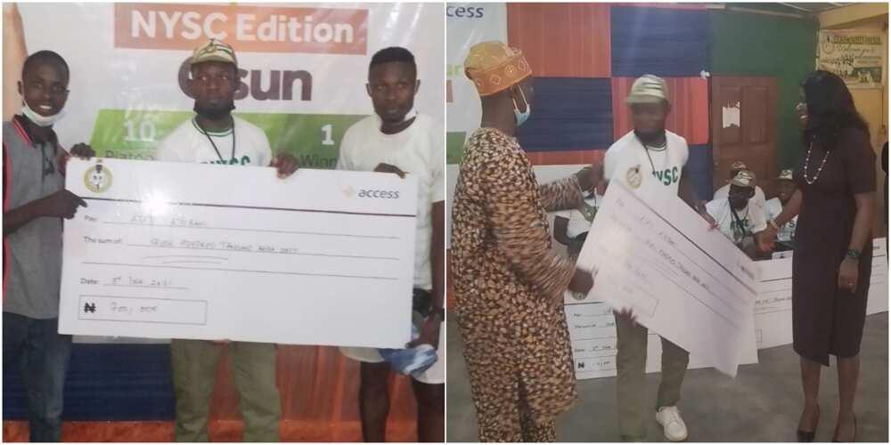 NYSC member inspires many with success story after winning N700k to support his agric business