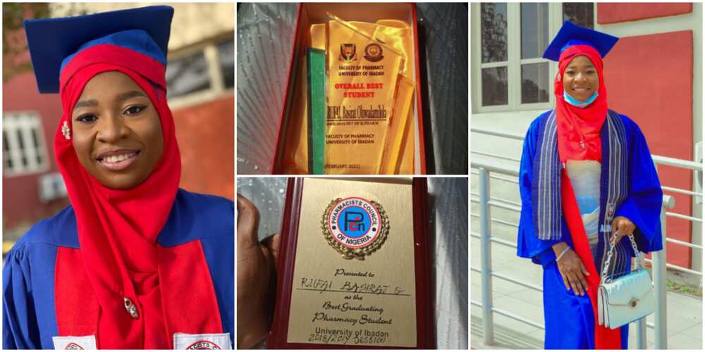 Young Nigerian lady makes distinctions in all her courses, emerges overall best graduating student in pharmacy