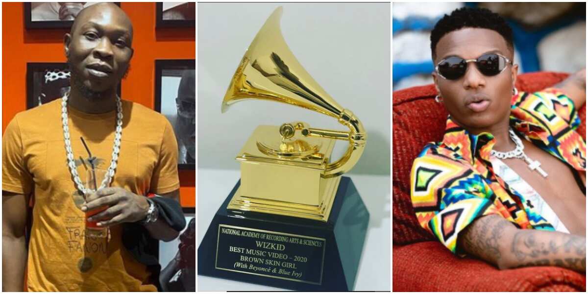 Album no be music video: Seun Kuti continues to shade Wizkid's Grammy win despite arrival of plaque