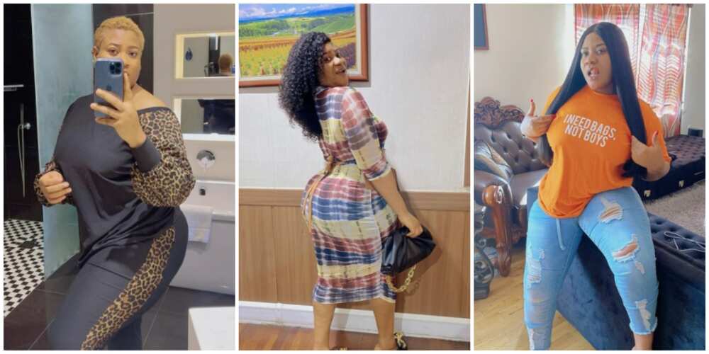 Actress Nkechi Blessing flaunts curves, says she didn't go under the knife
