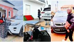 2022 in review: 18 Nigerian celebrities who acquired expensive mansions and brand new cars