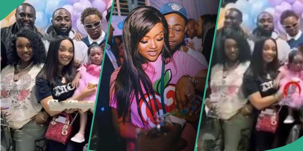 Davido and Chioma spotted at a family's event