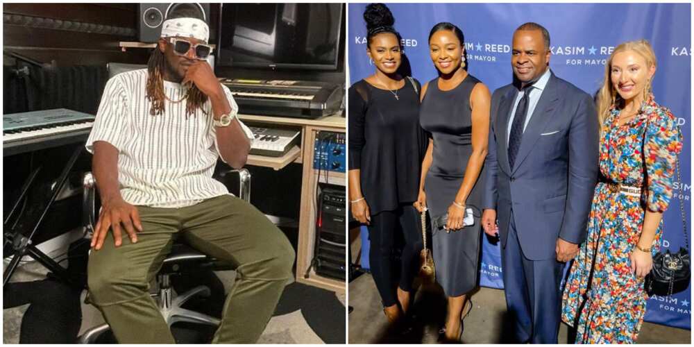 Paul Okoye's wife, Anita, bags new job with US mayoral candidate.