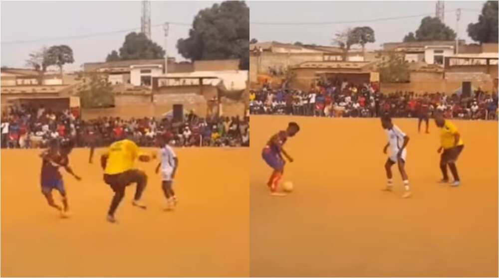 Referee Becomes Internet Sensation After Exercising His Duties in Hilarious Fashion During Football Match
