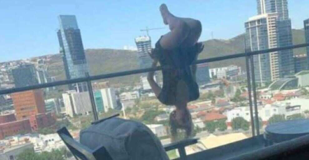 Young lady breaks both legs after falling 80ft attempting extreme balcony yoga pose