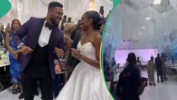 Kunle Remi and wife show off dance moves at their wedding party, Femi Otedola, top celebs spotted