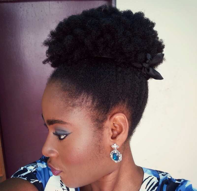 Top low cut hairstyles for natural hair 