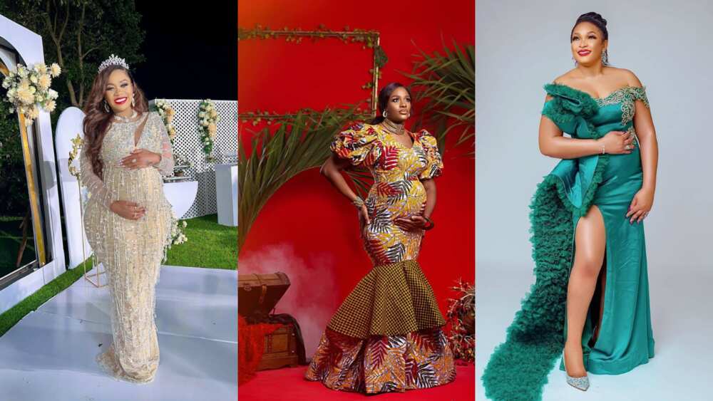 30 stylish Aso Ebi styles for pregnant women Flaunt your baby