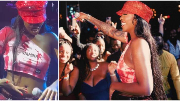 “Sabi queen”: Video as Tiwa Savage performs viral TikTok dance at Harvard Business School, crowd goes wild
