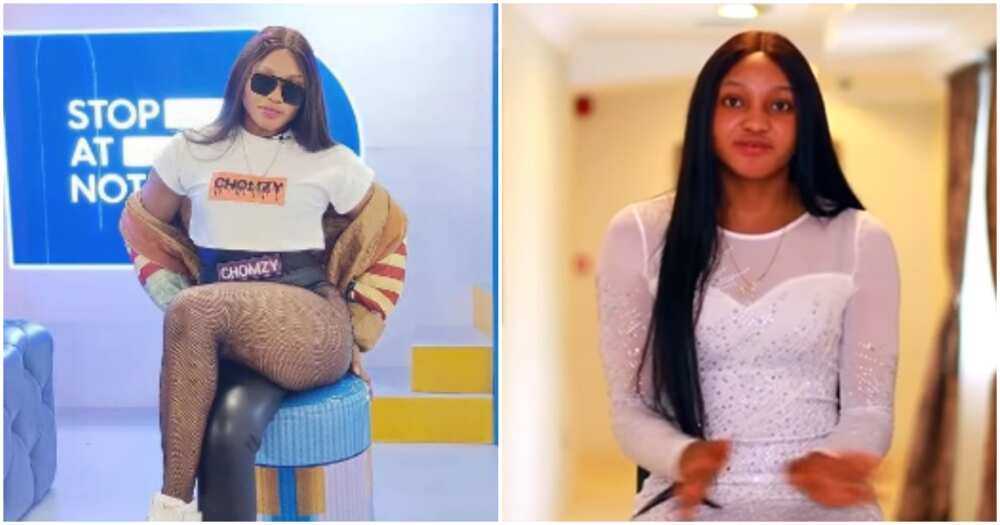 Photos of BBNaija housemate Chomzy