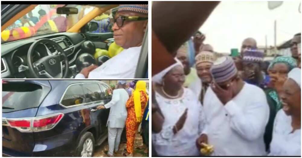 Oga Bello, SUV from children, 70th birthday, actor, Femi Adebayo