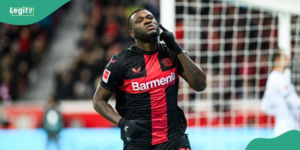 Bayer Leverkusen's Victor Boniface/Chelsea are reportedly after Nigeria's Victor Boniface