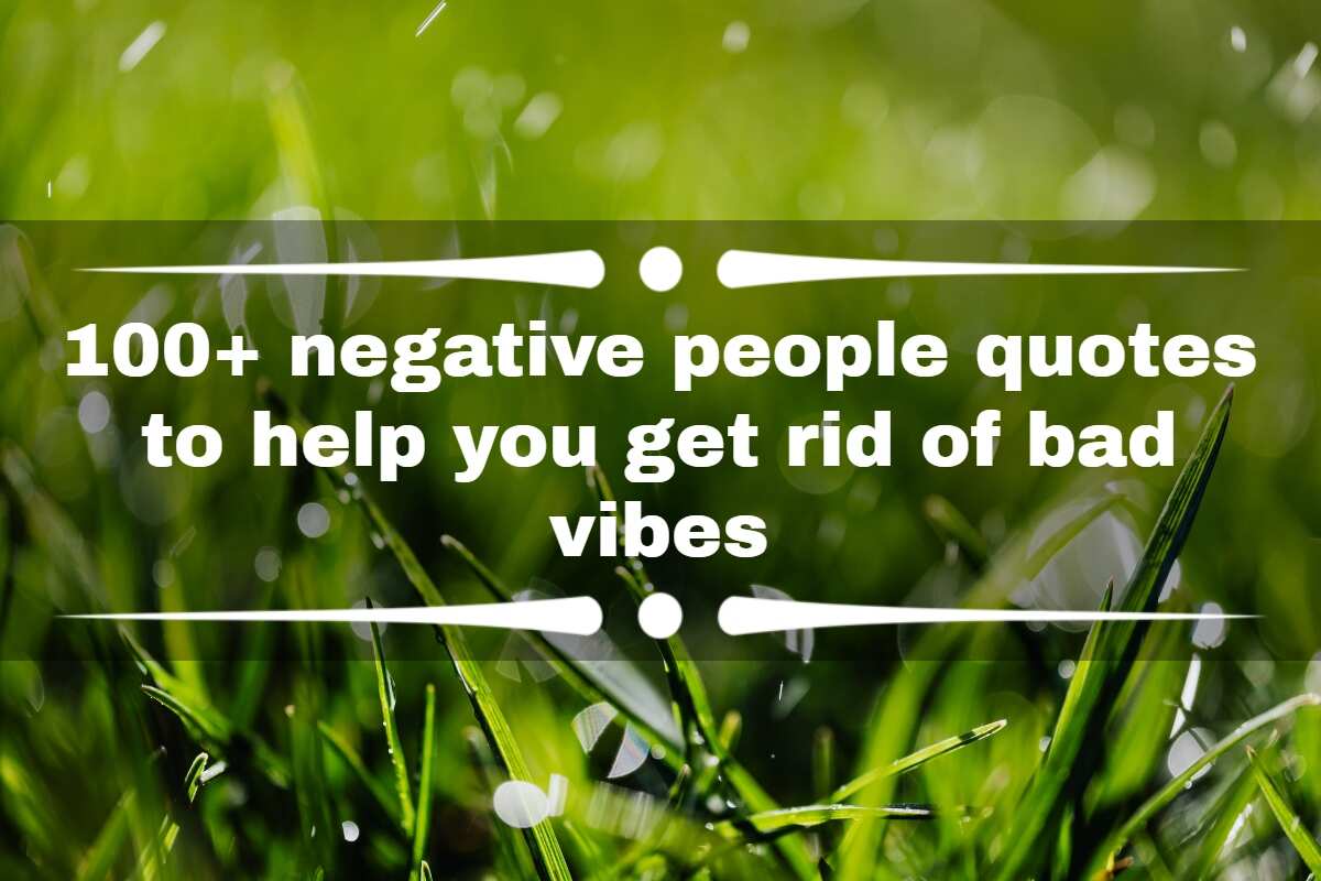 negativity quotes and sayings