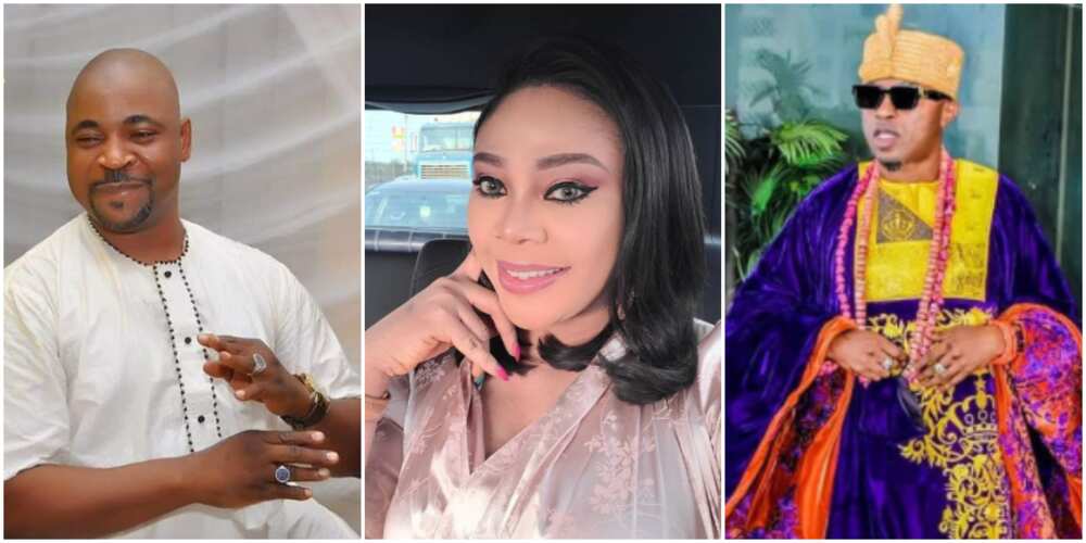 MC Oluomo’s babe, Ehi Ogbebor, shares chat with Oluwo of Iwo after card collection drama