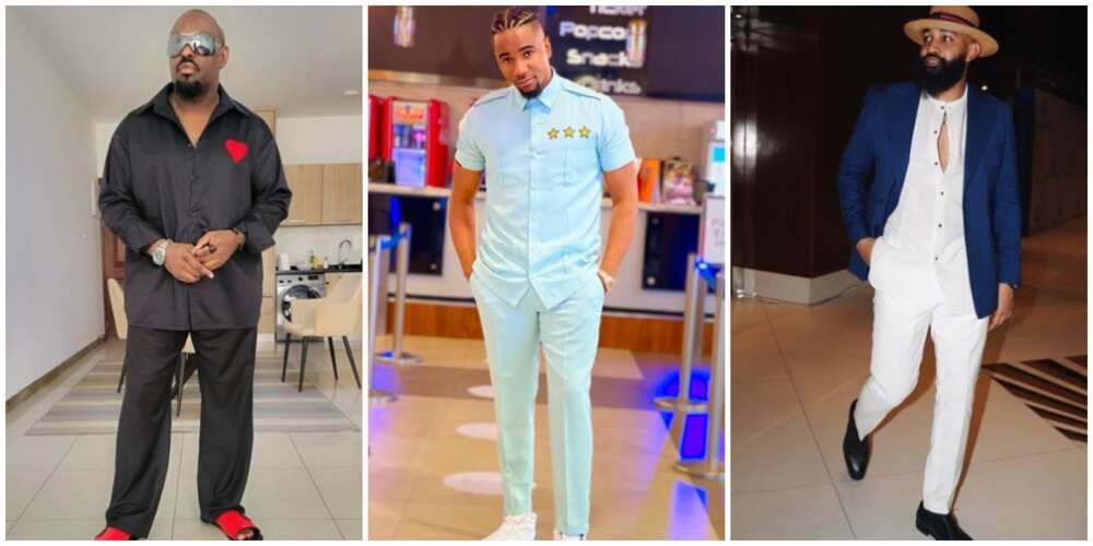Photos of some male Nigerian celebrities. Photos of some male Nigerian celebrities.