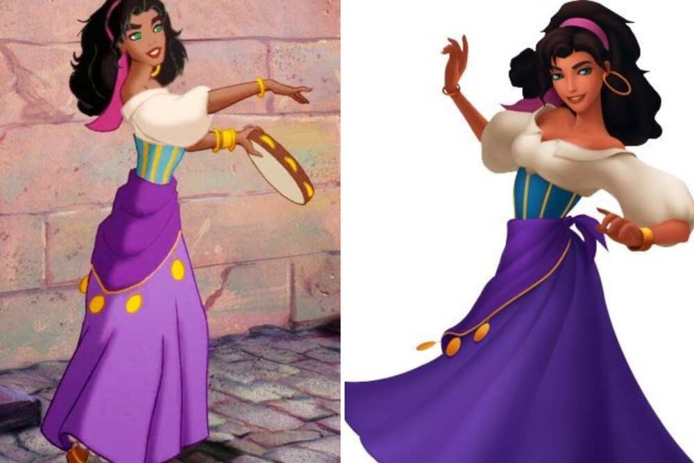 Female animated Disney characters