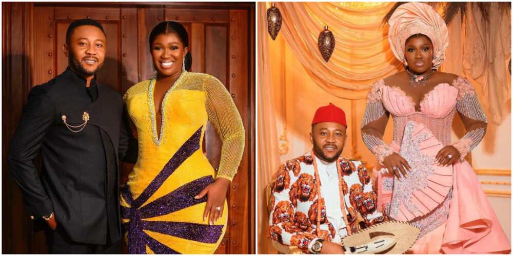 Warri Pikin and hubby Warri Pikin and hubby